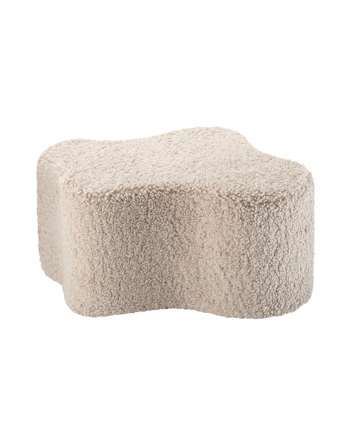 Wigiwama bruine wolk poef